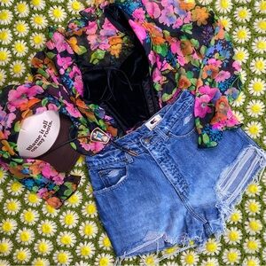 Vintage CK Jean Shorts